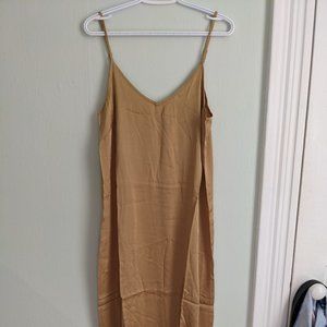 Aerie silk slip dress